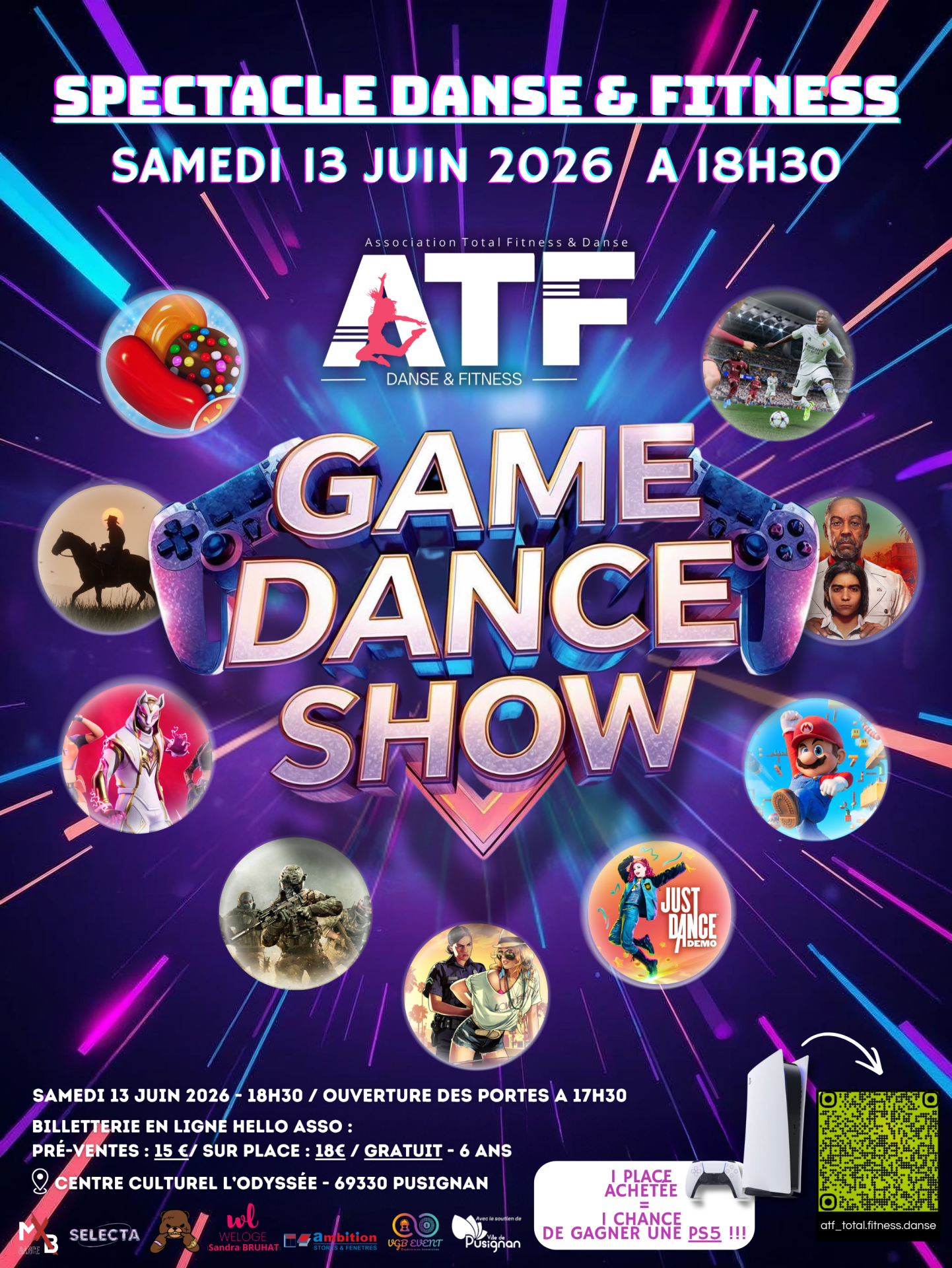 Atf total fitness danse